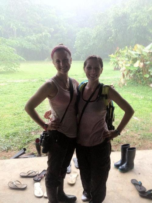 Arrianne and Jessica Ritsche, DANTA Field Course Summer 2012